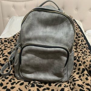 mms vegan leather bag pack
